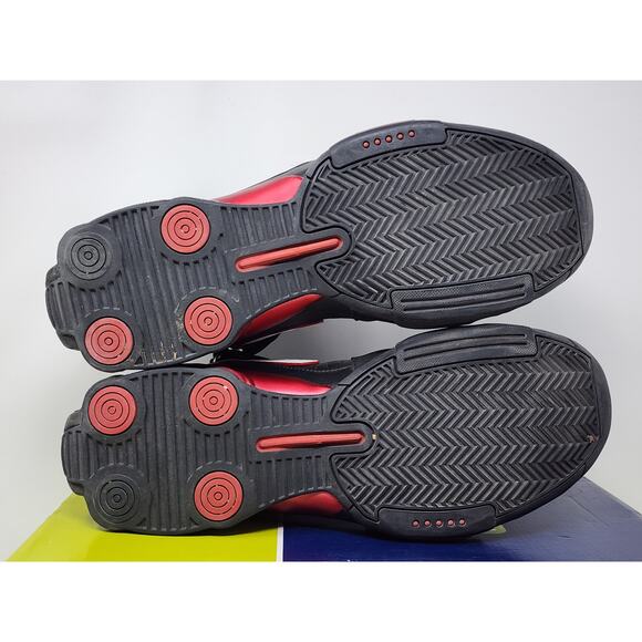 2004 Nike Shox Xplosive BLACK RED 308576-011 Size 11.5 WORN main image 9